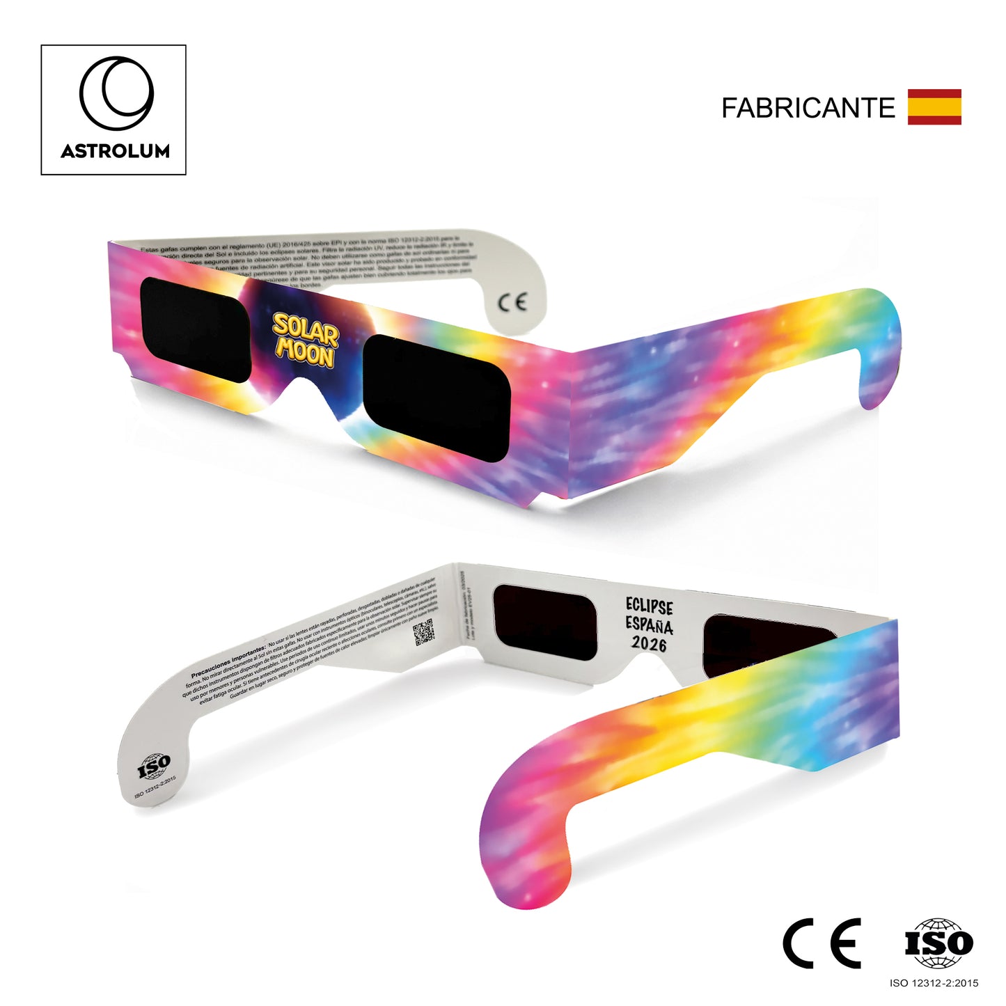 Gafas Eclipse Solar  ISO 12312-2:2015