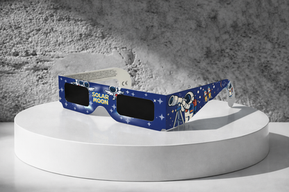 Gafas Eclipse Solar  ISO 12312-2:2015 - Modelo Azul - Mayorista